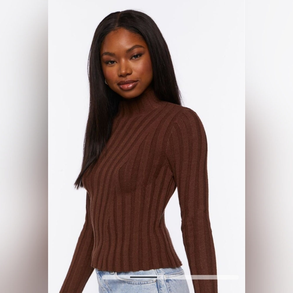 Forever 21 Ribbed Sweater - Picture 2 of 7